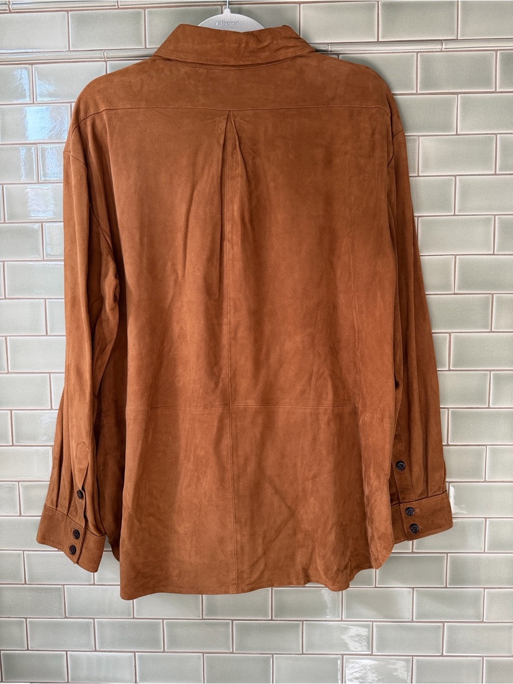 Quince 100% Suede Overshirt - Picture 7 of 7